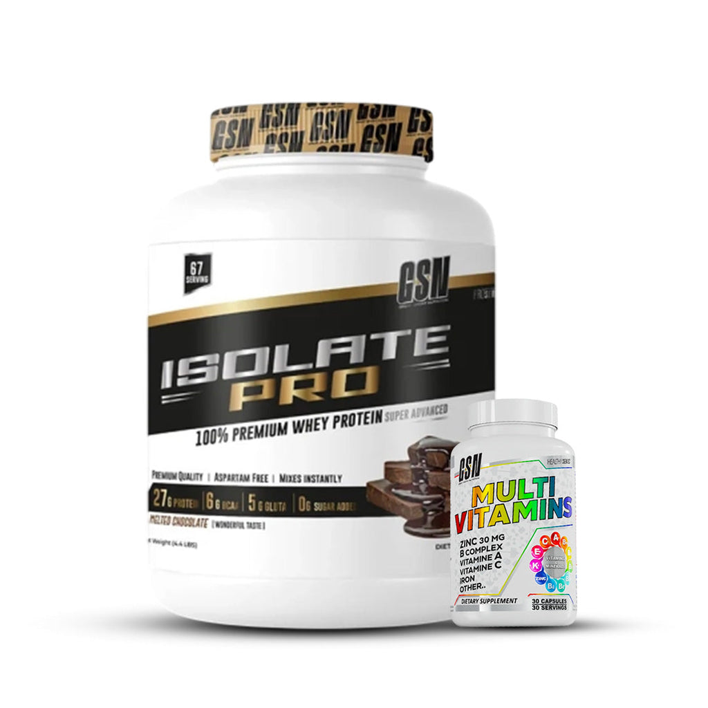 Isolate pro 2kg GSN + Multivtamins GSN 30 caps