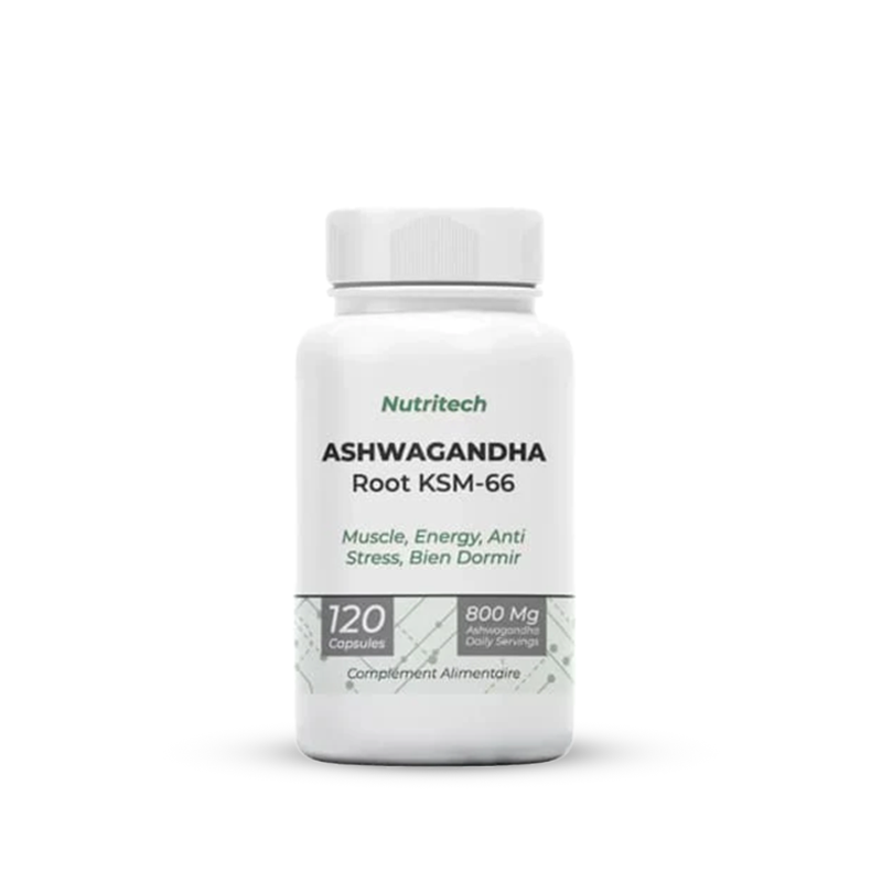 Ashwagandha Root KSM-66® – 120 Capsules