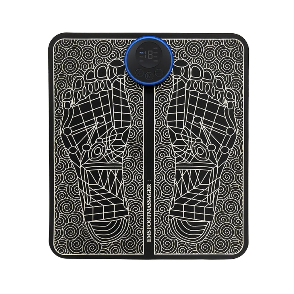 Tapis de Massage des Pieds par Électrostimulation (EMS)