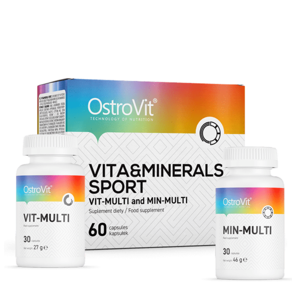 Vitamines & Minéraux Sport 60 gélules x2 – OstroVit