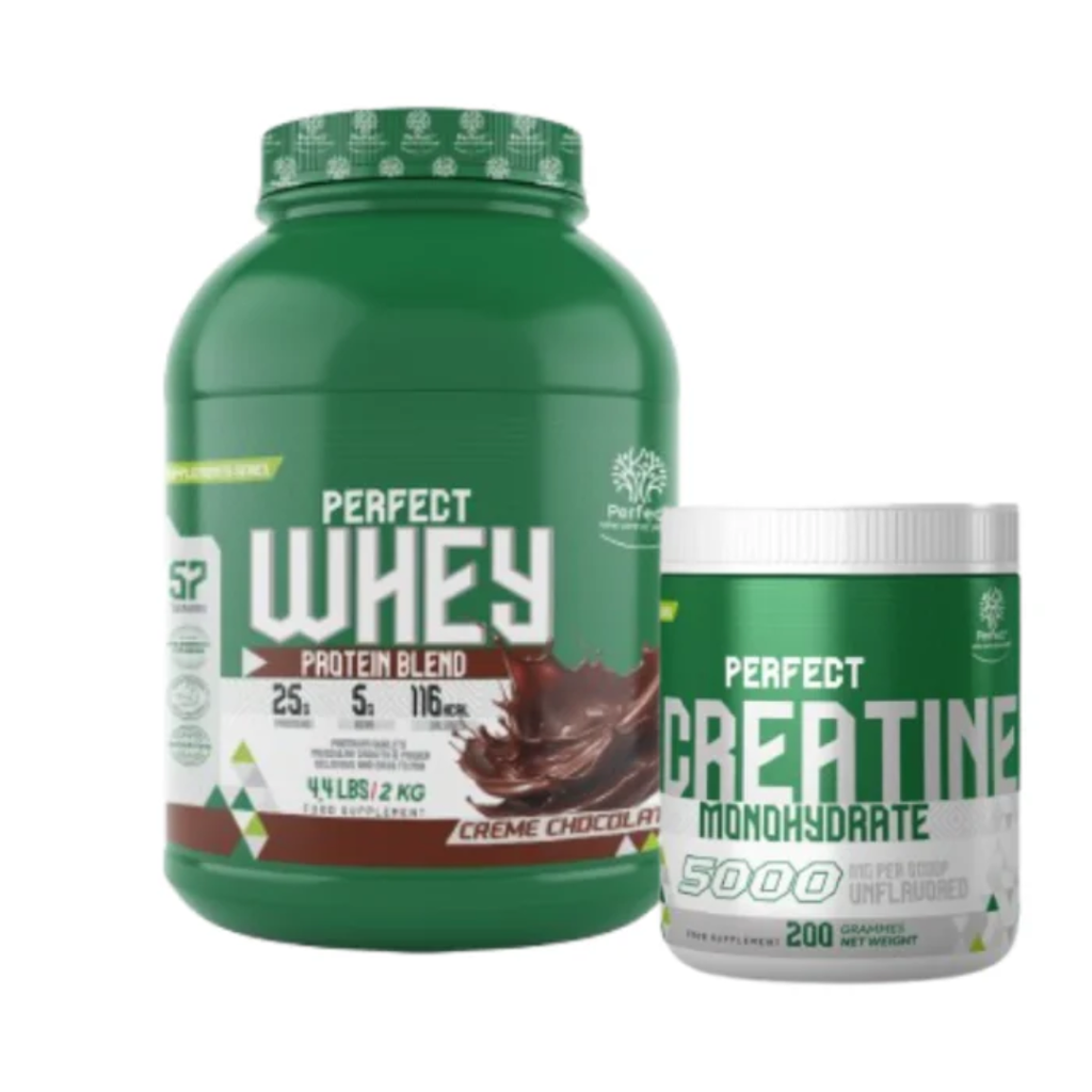 Pack Whey 2 kg + Creatine 200 g – Perfect Nutrition