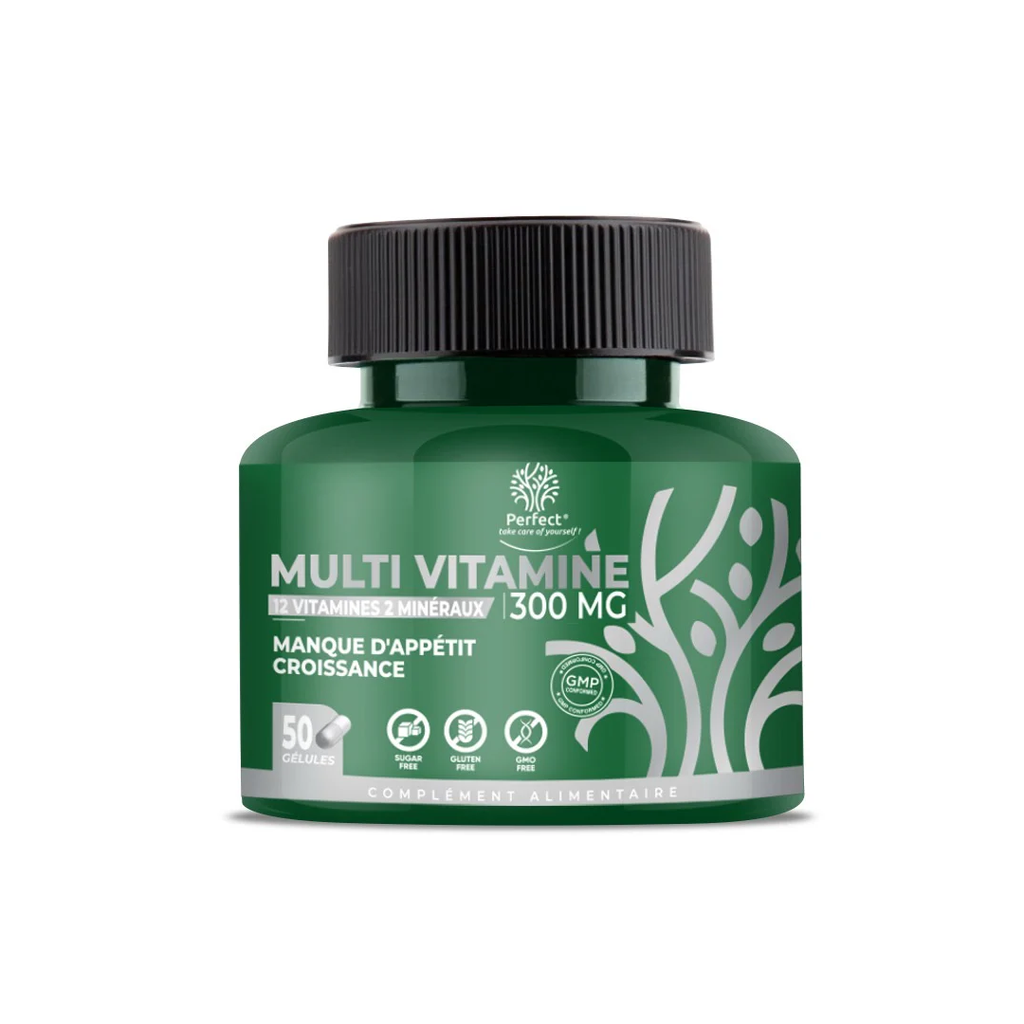 Multivitamine – 50 gélules 300 mg Perfect Nutrition