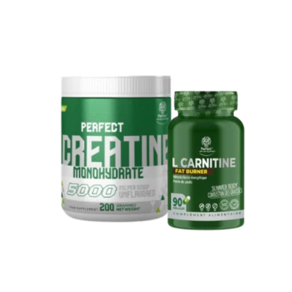 Pack Creatine 200 g + L-Carnitine 90 caps – Perfect Nutrition