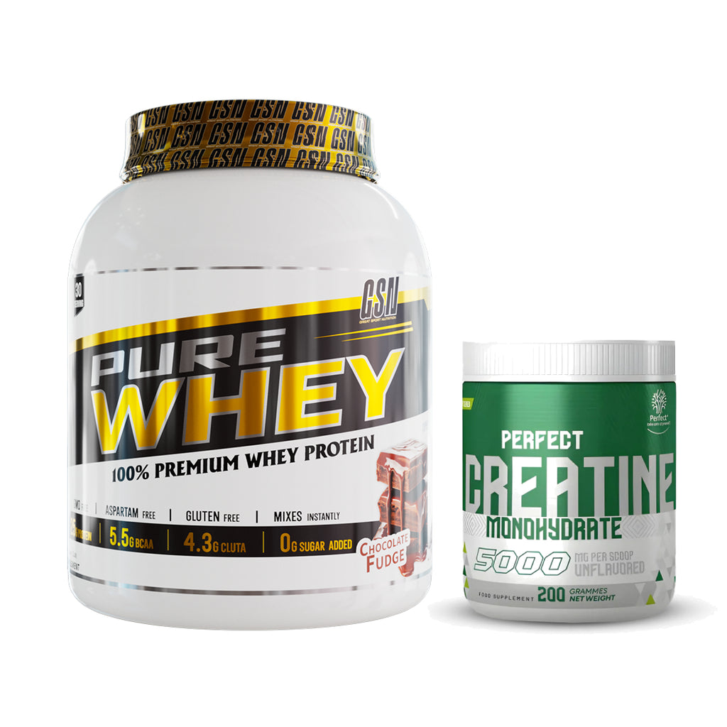 Pack Whey 2KG GSN + Creatine monohydrate 200G perfect