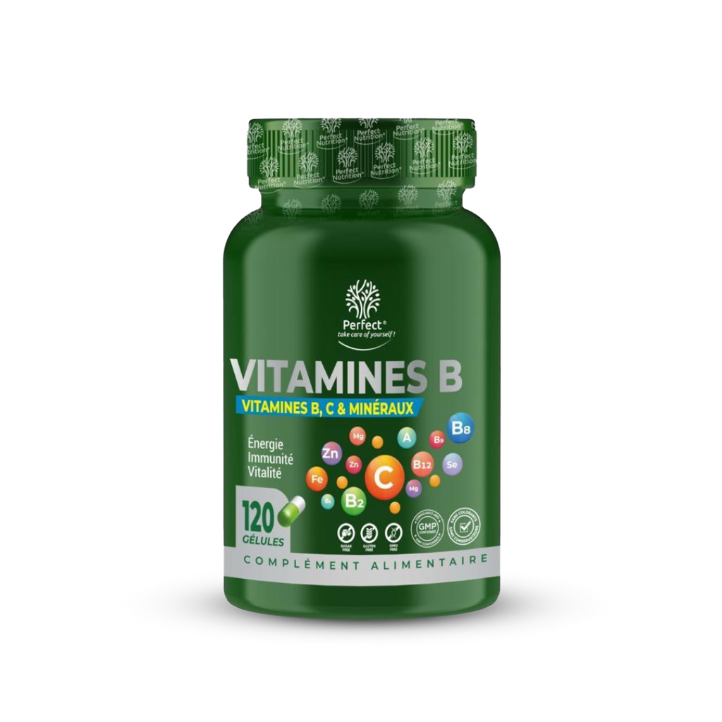 Vitamine B – 120 gélules Perfect Nutrition