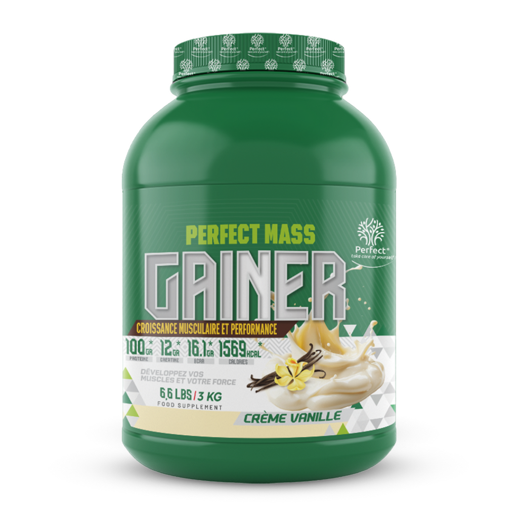 Mass Gainer Vanille 3 kg – Perfect Nutrition