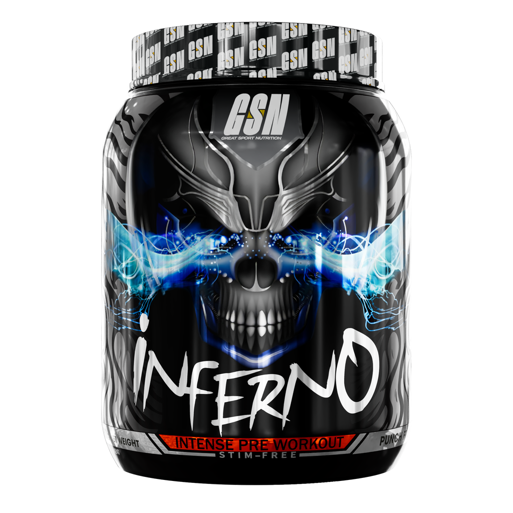 GSN Inferno – Pre-Workout Intense (Stim-Free) 450g